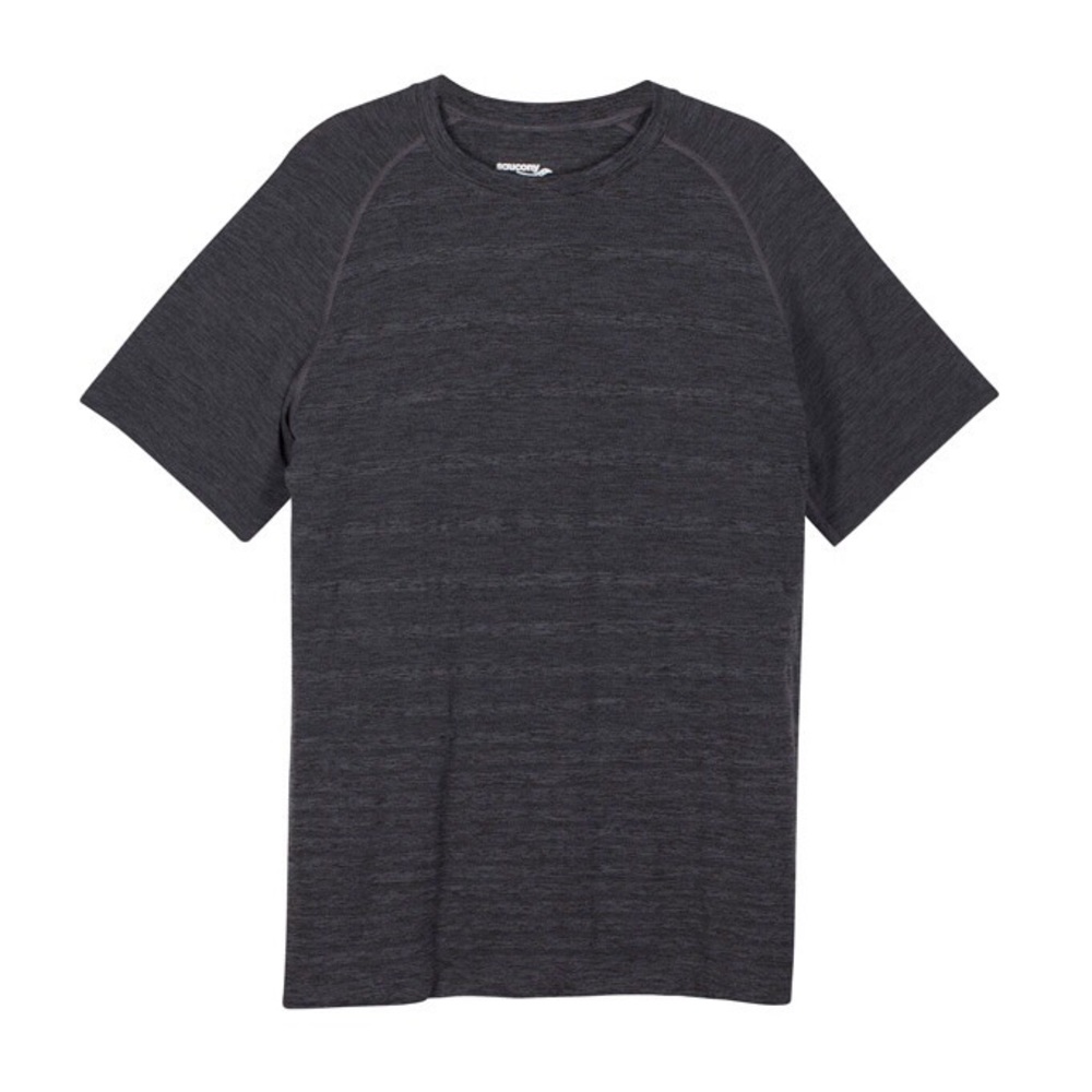 Saucony Black “Dash” Running Shirt, Size M